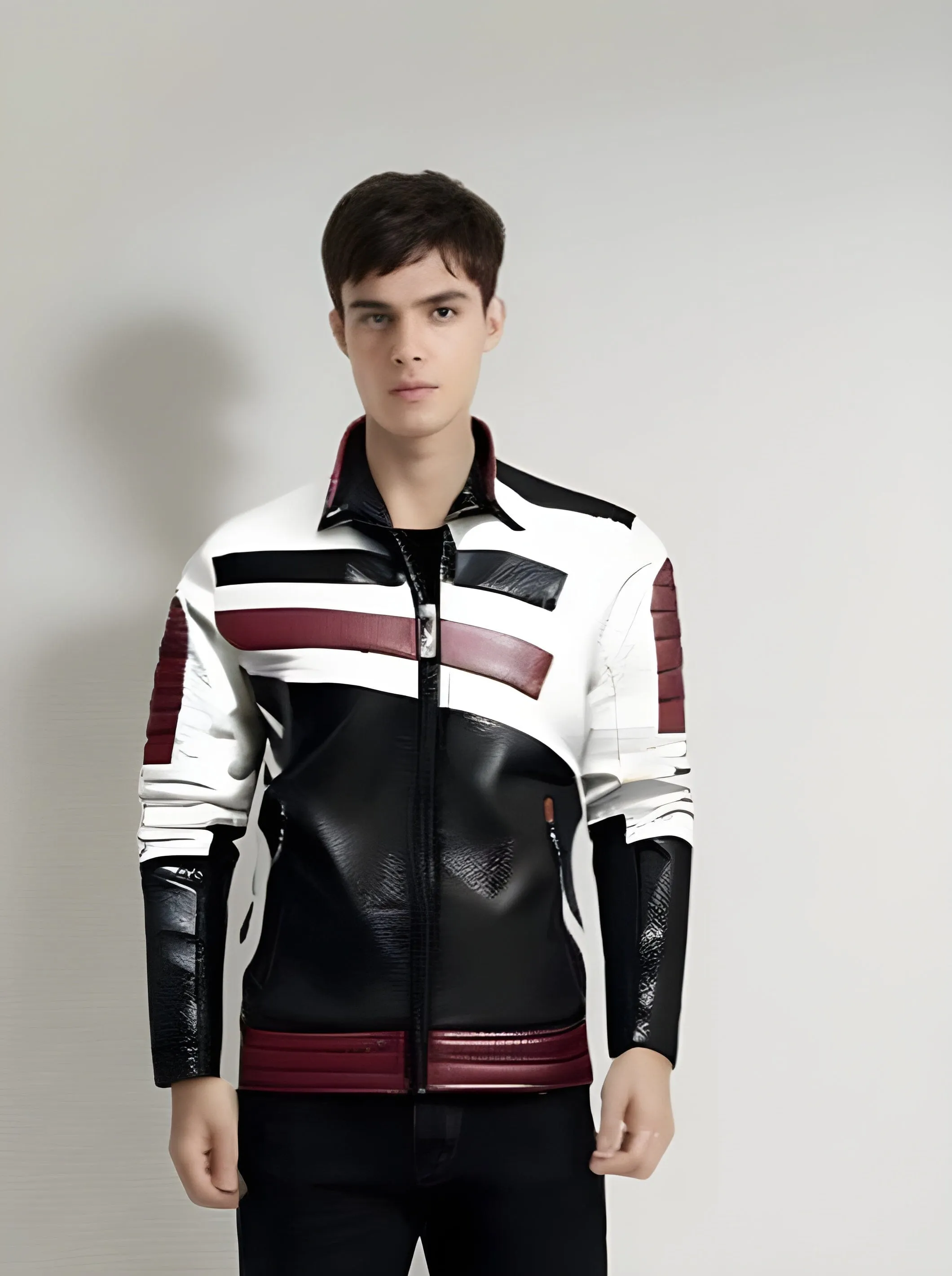 The Dante Faux Leather Biker Jacket - Multiple Colors