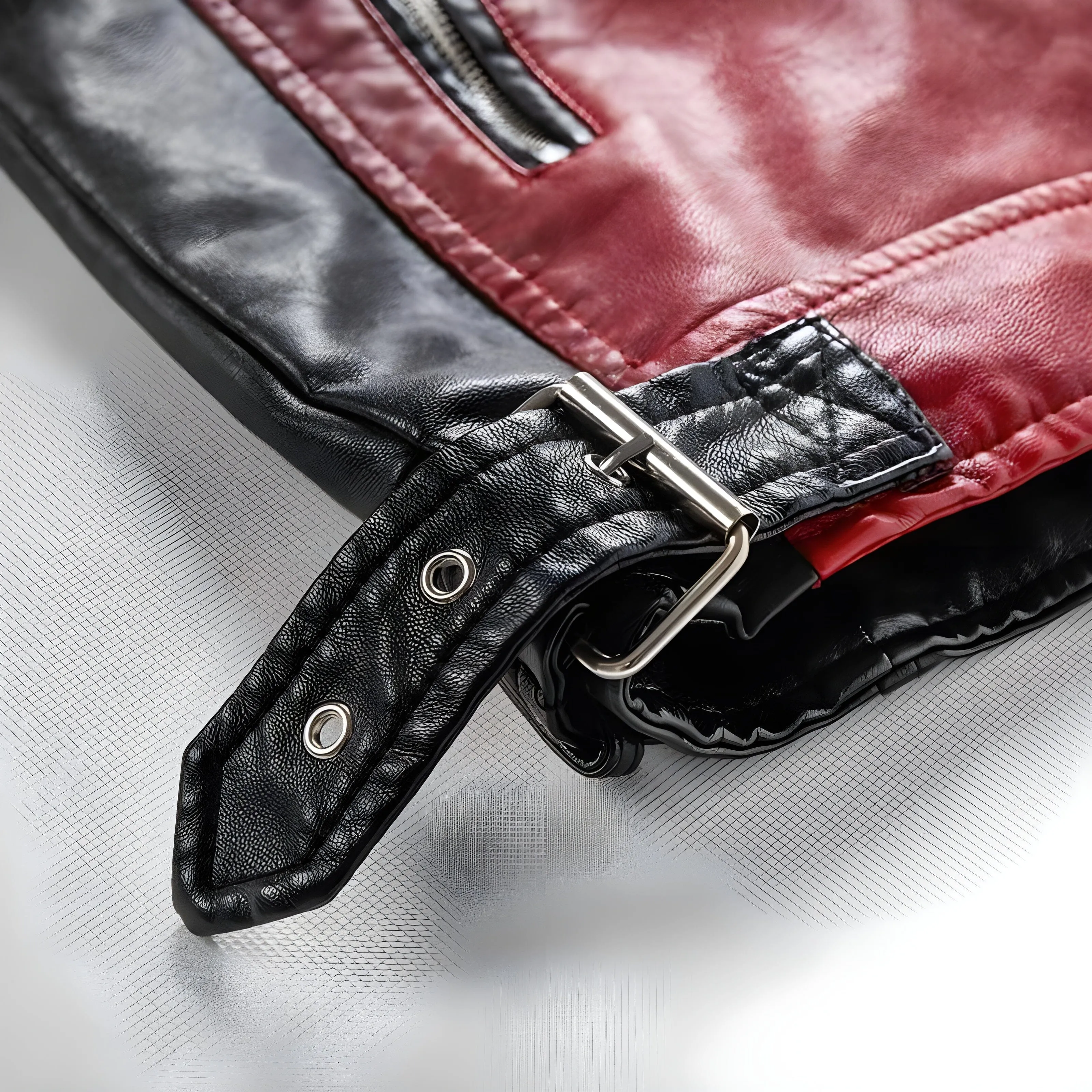 The Giancarlo Faux Leather Biker Jacket - Multiple Colors