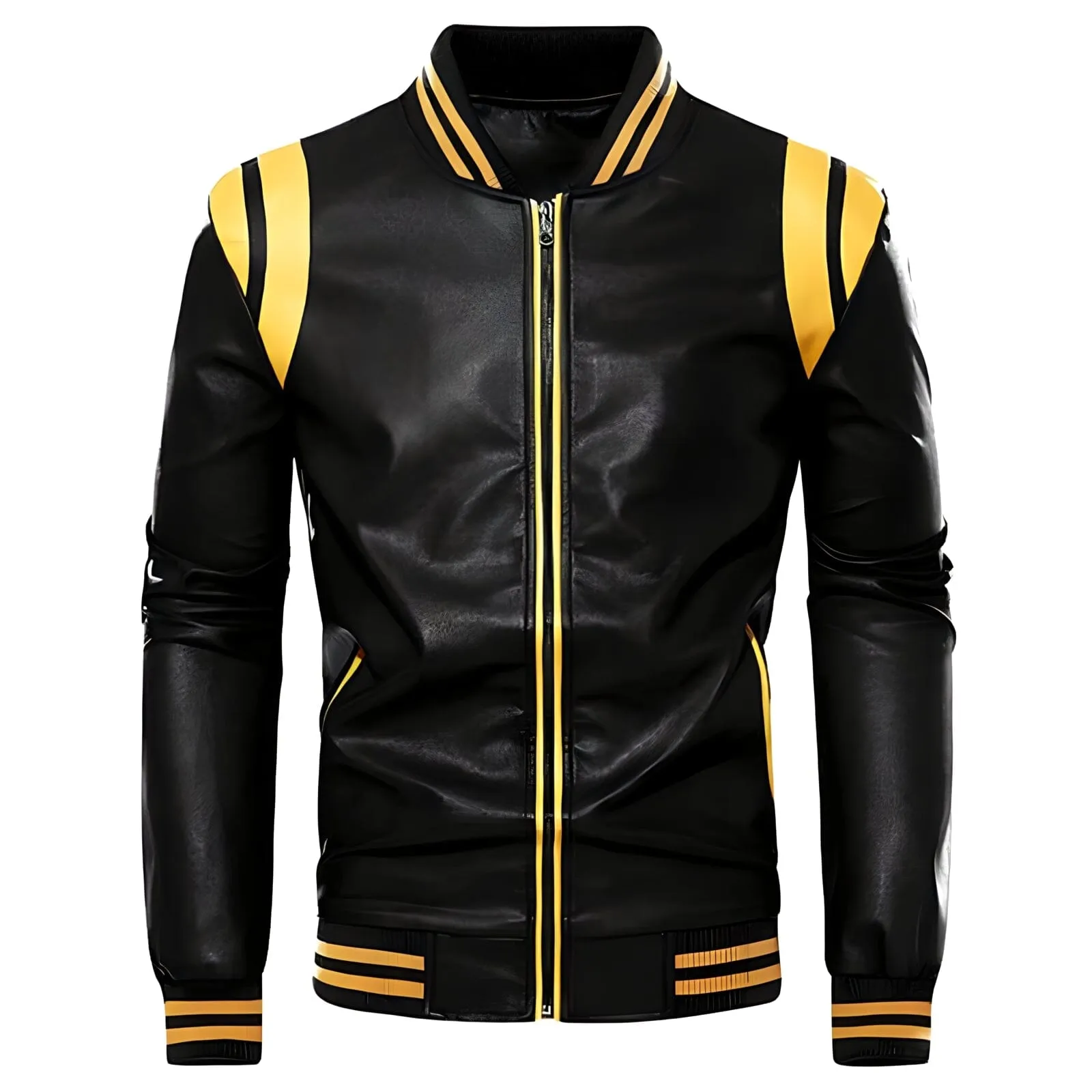 The Scion Faux Leather Biker Jacket - Multiple Colors