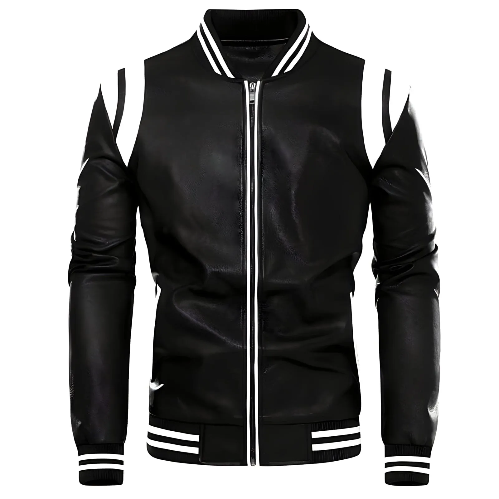 The Scion Faux Leather Biker Jacket - Multiple Colors