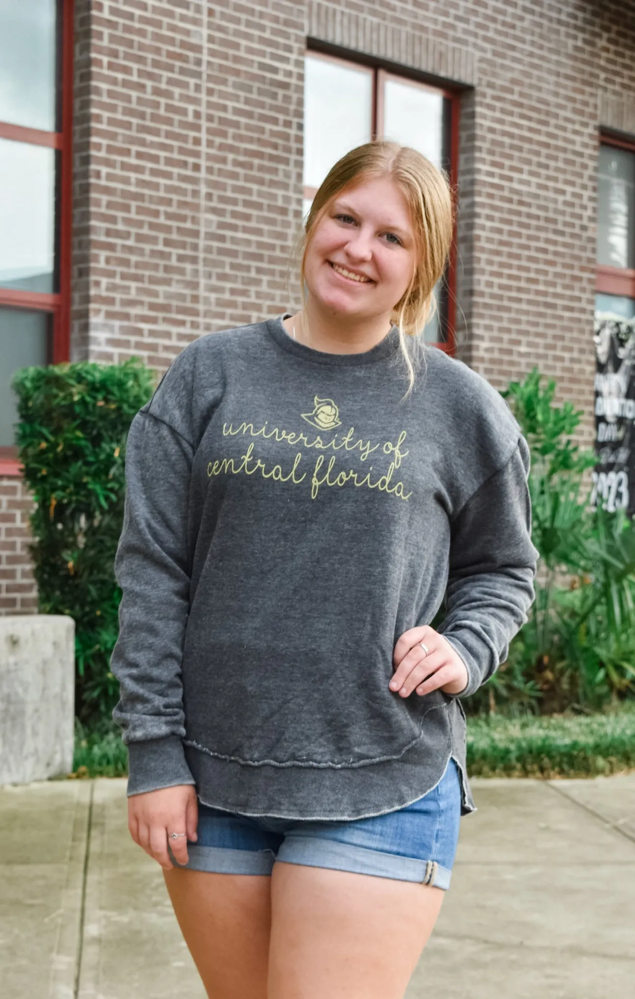 The UCF Ryland Script Vintage Fleece