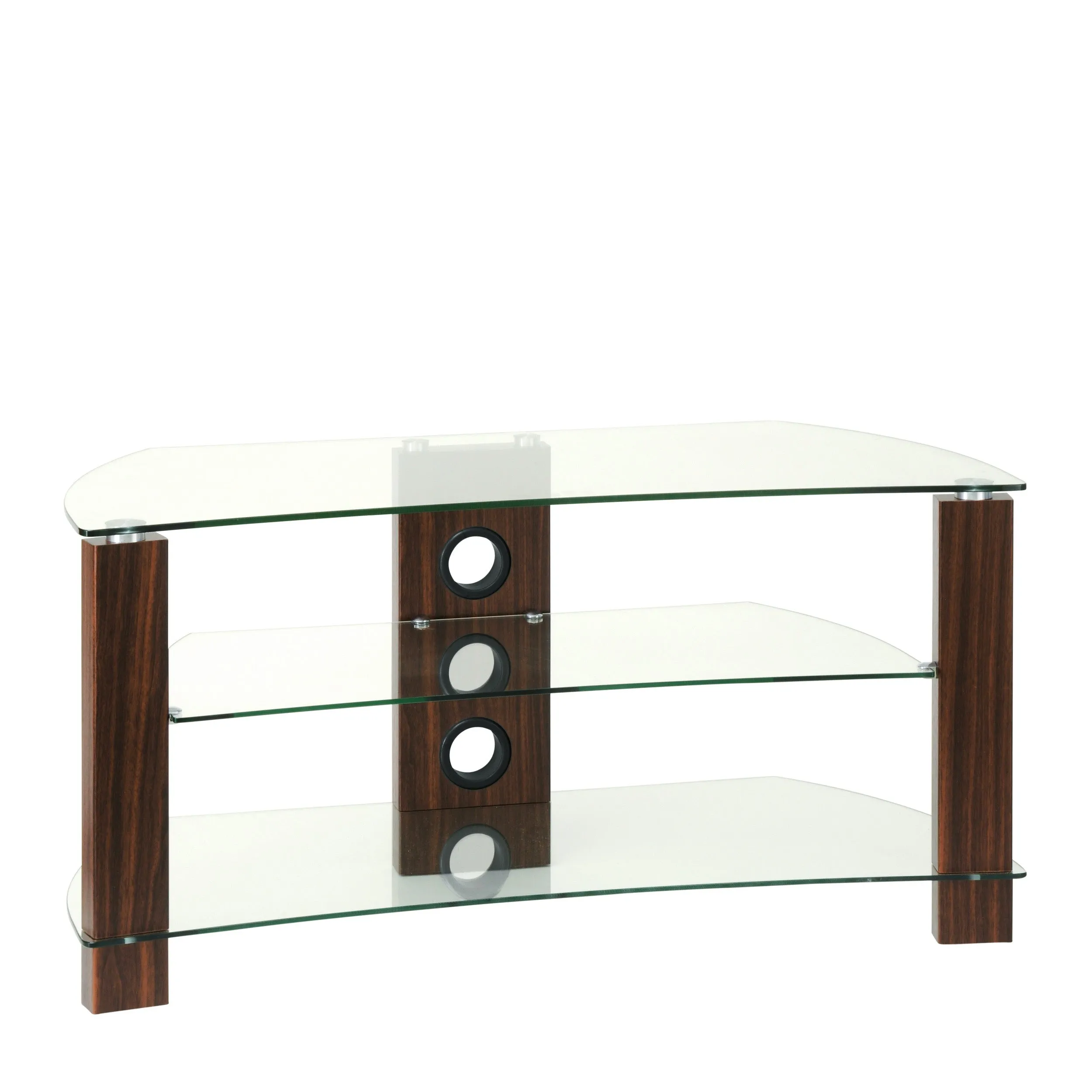 TTAP Vision Curve 1000 TV Stand Walnut