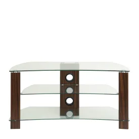 TTAP Vision Curve 1000 TV Stand Walnut