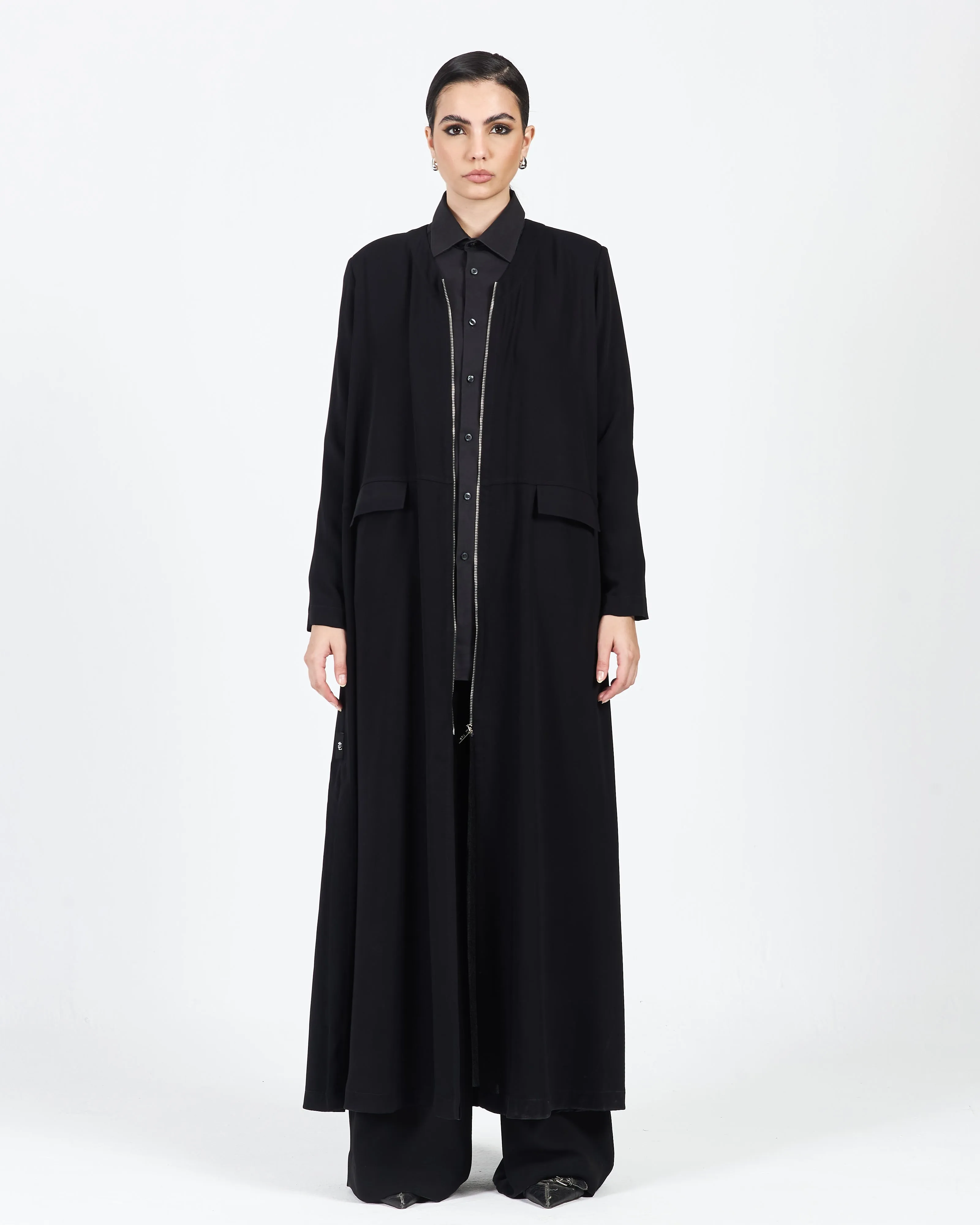 UTILITY ZIPPER ABAYA