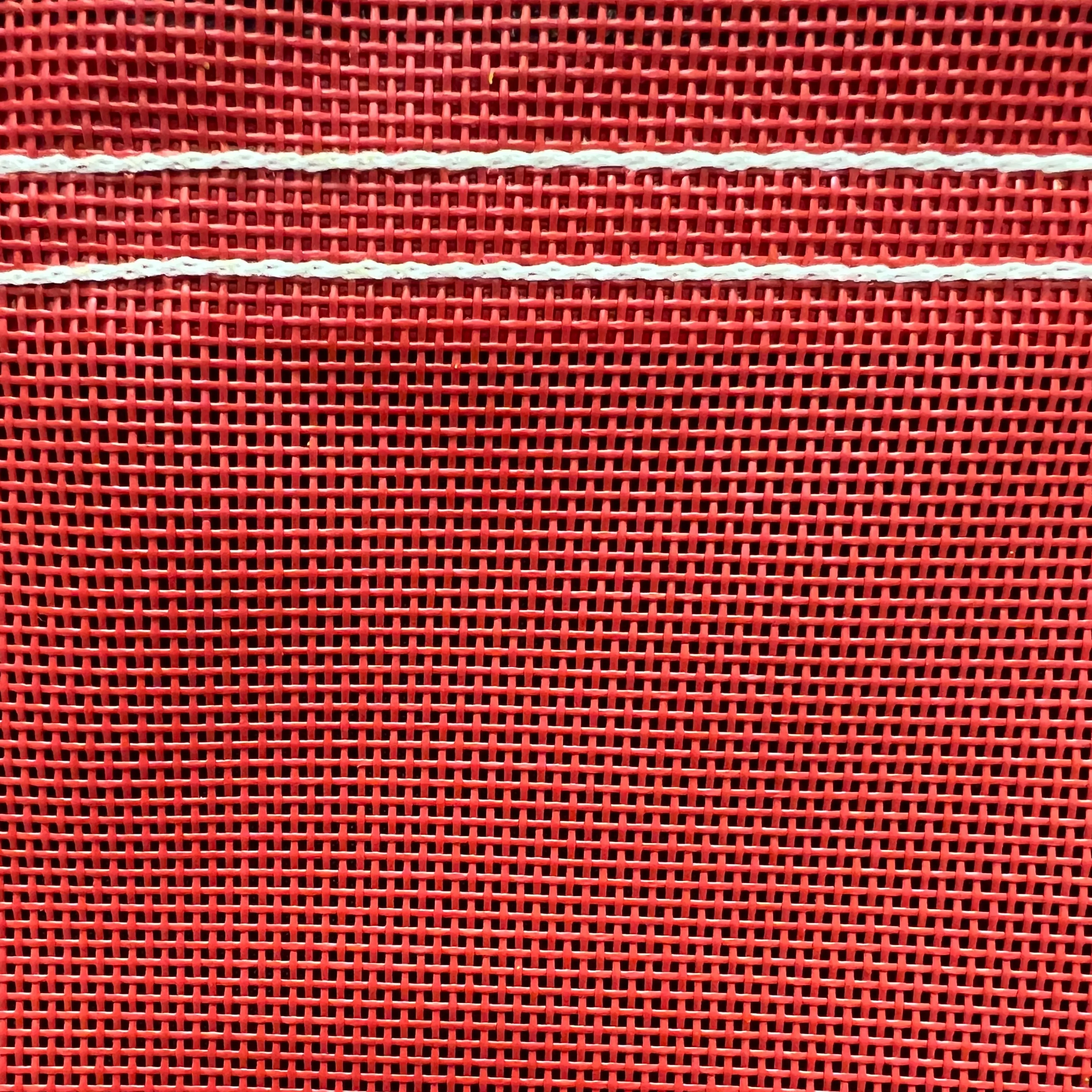 Vinyl Mesh Tarp - Red - 30' x 60'