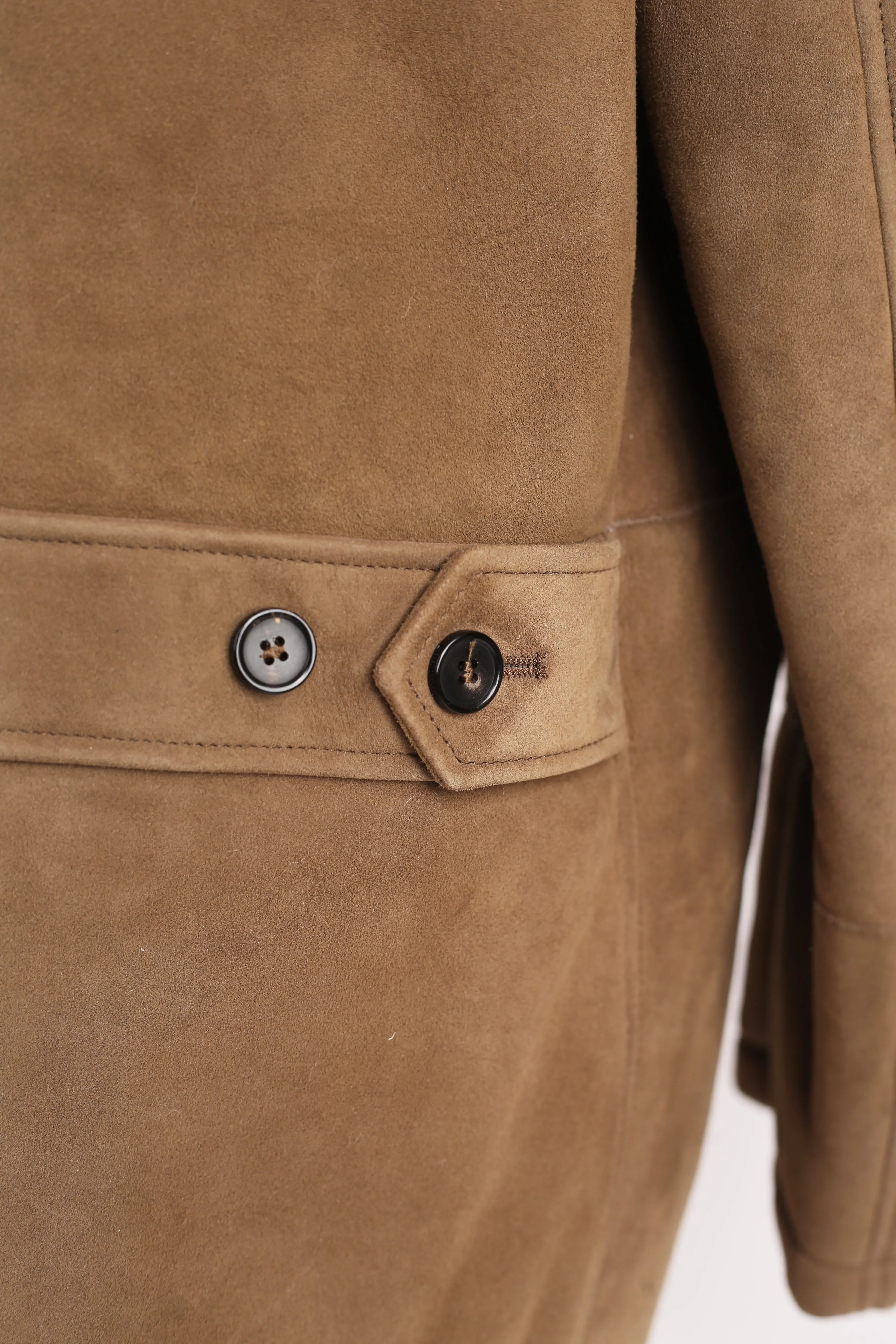 Voyager Suede Shearling Lined Parka