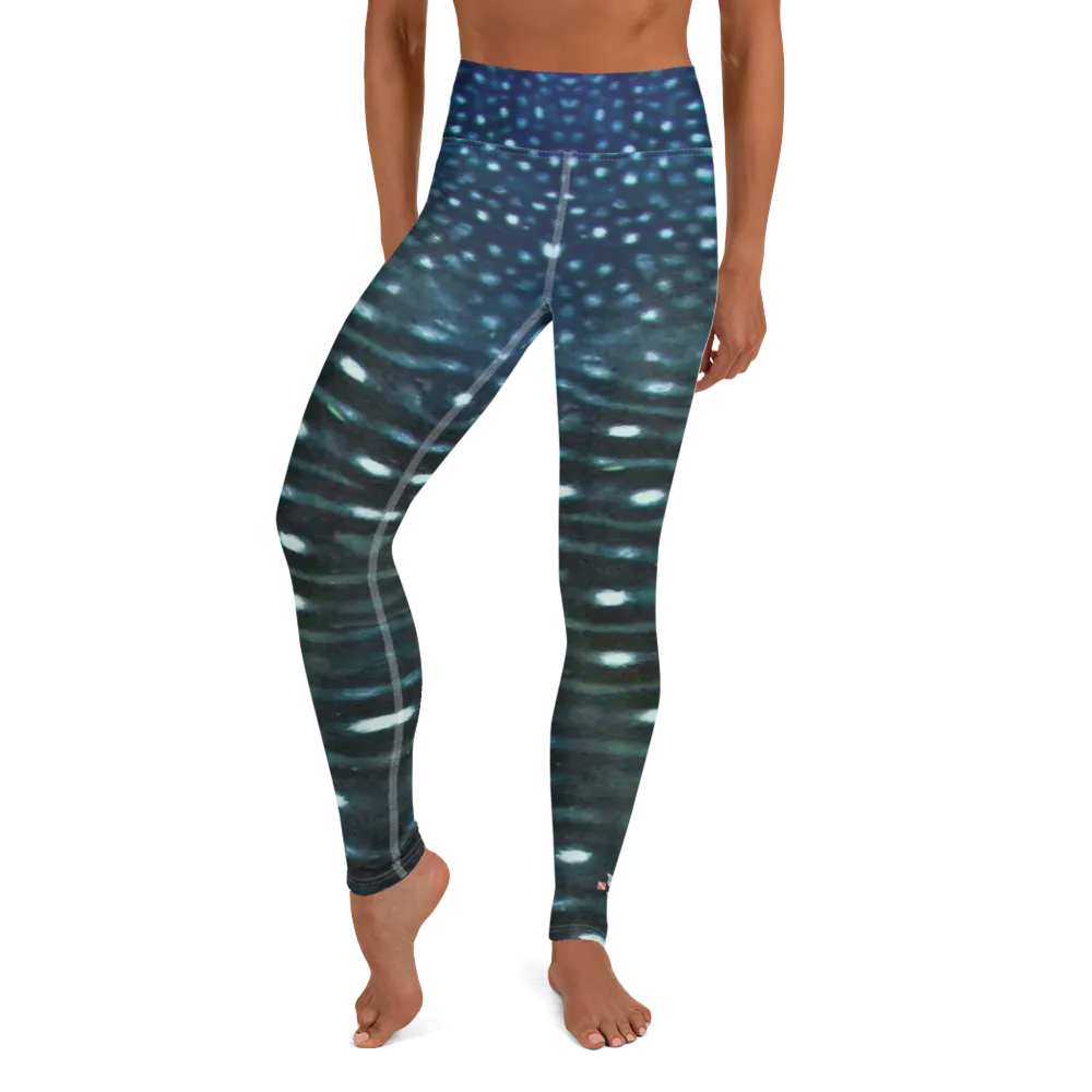 Whale Shark Leggings - High Waist