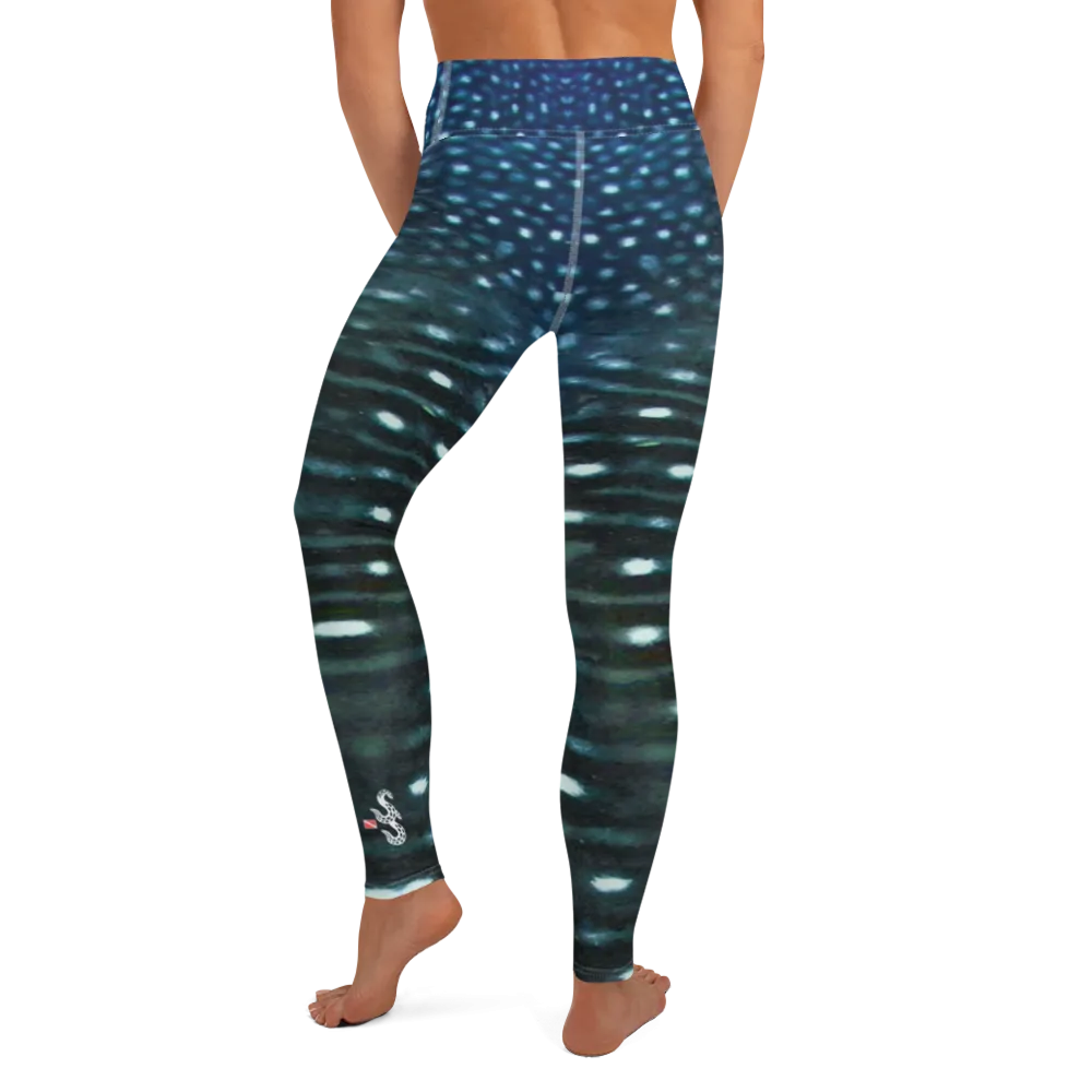 Whale Shark Leggings - High Waist