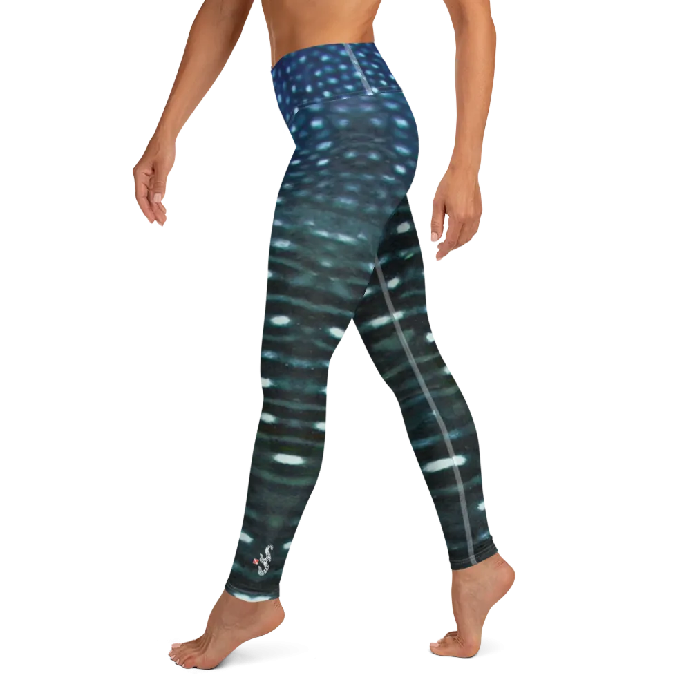 Whale Shark Leggings - High Waist