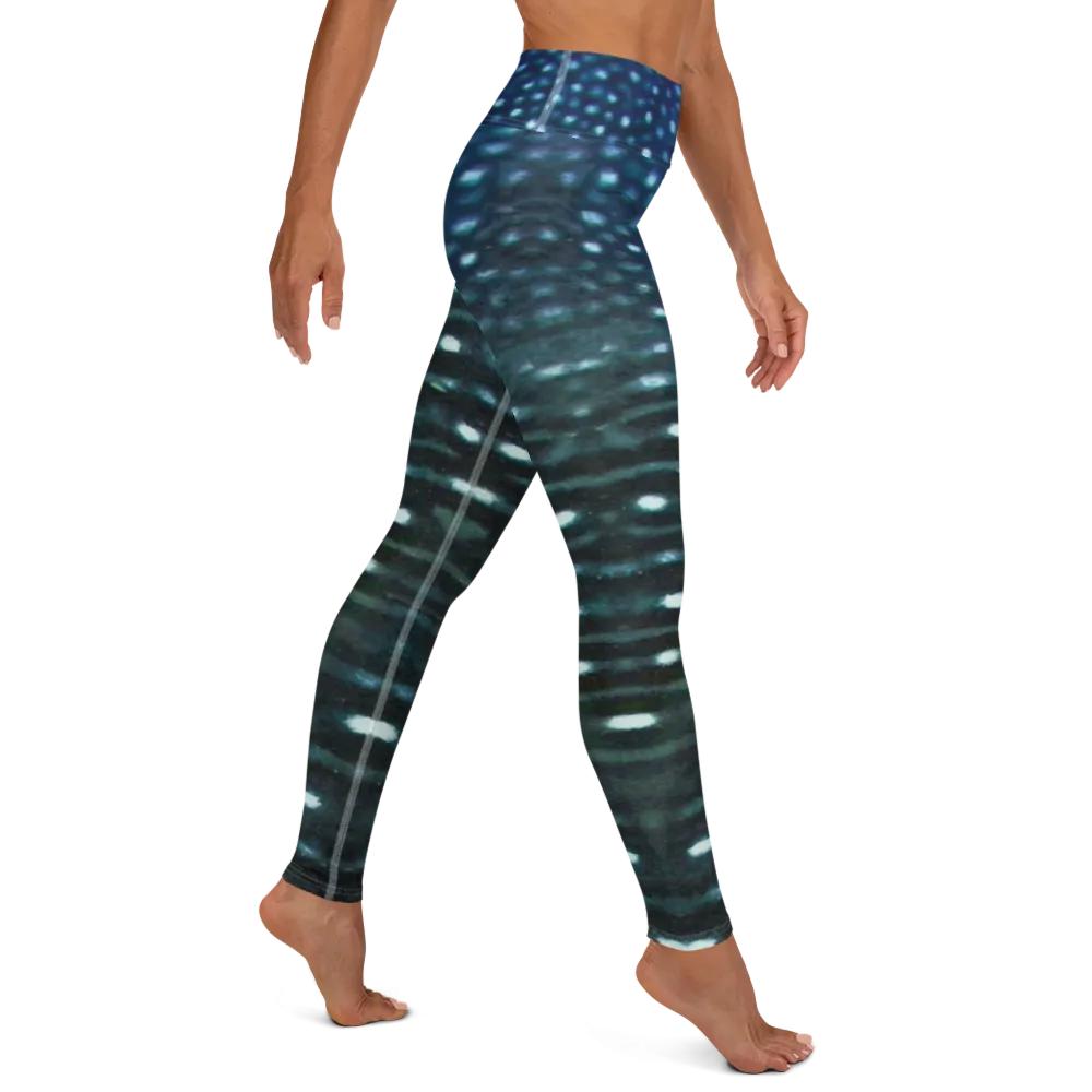 Whale Shark Leggings - High Waist