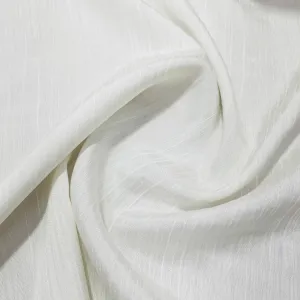 White Solid Dyeable South Silk Fabric