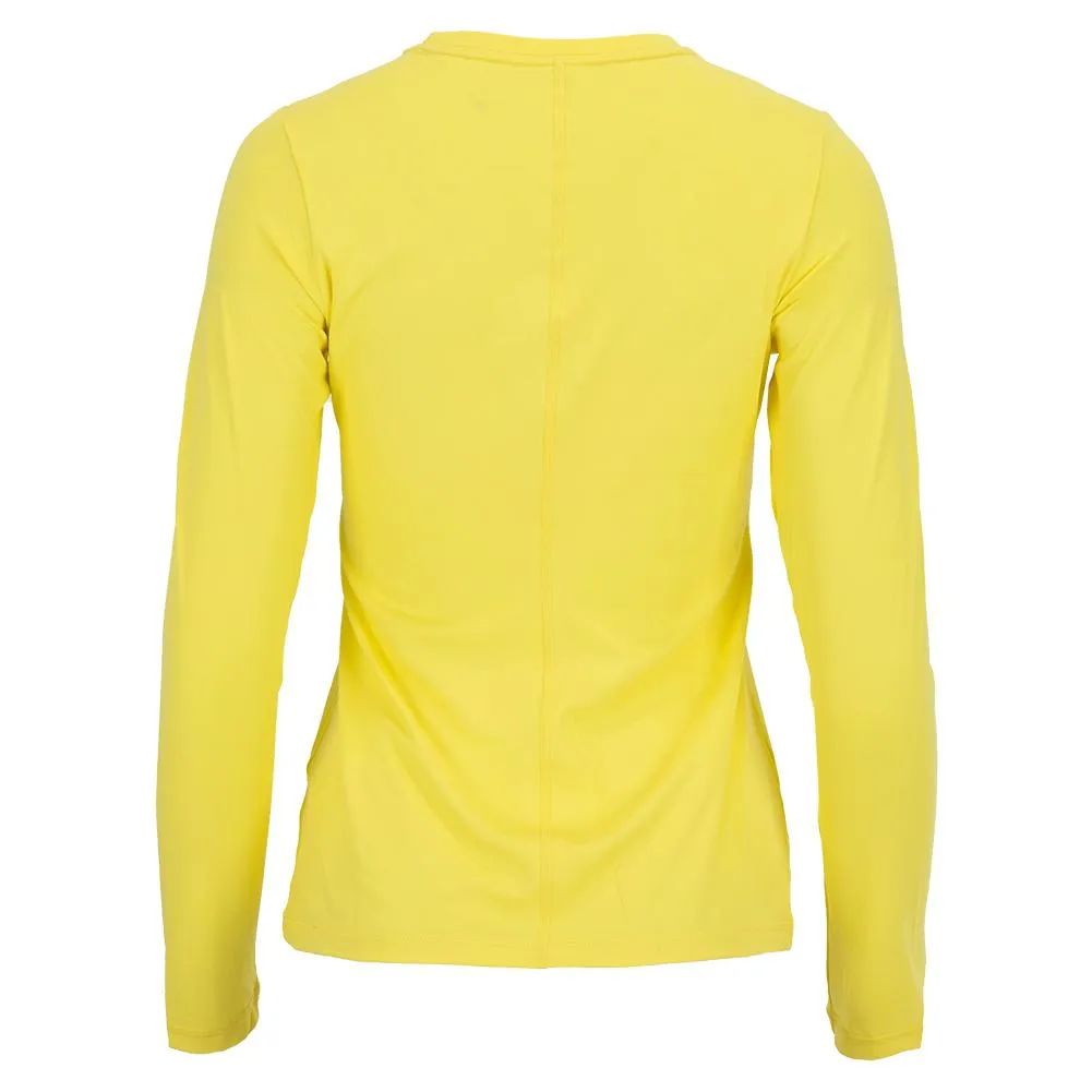 Women's UV Long Sleeve Tennis Top Sunshine