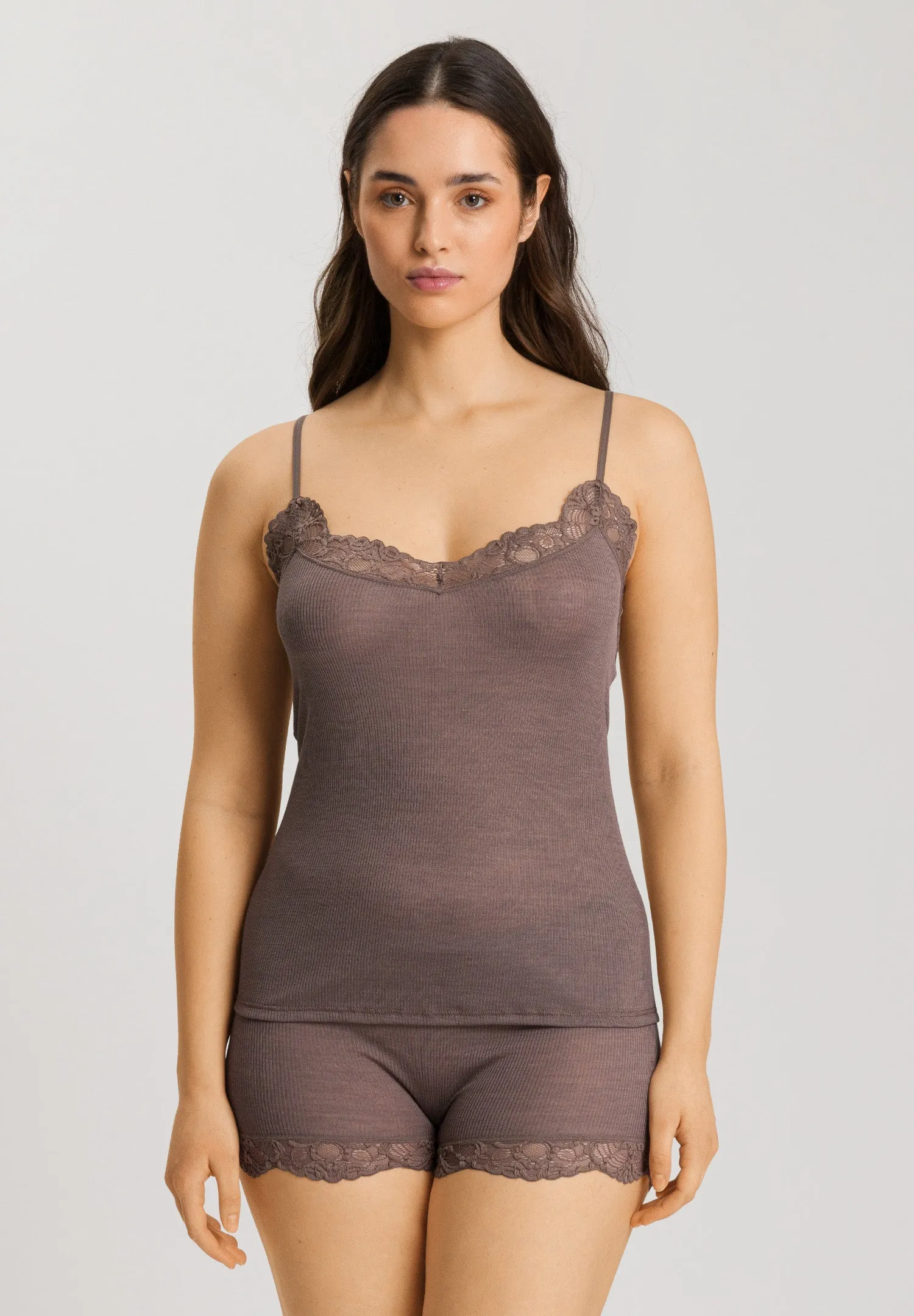 Woolen Lace Camisole | Stonewash 70911-2756